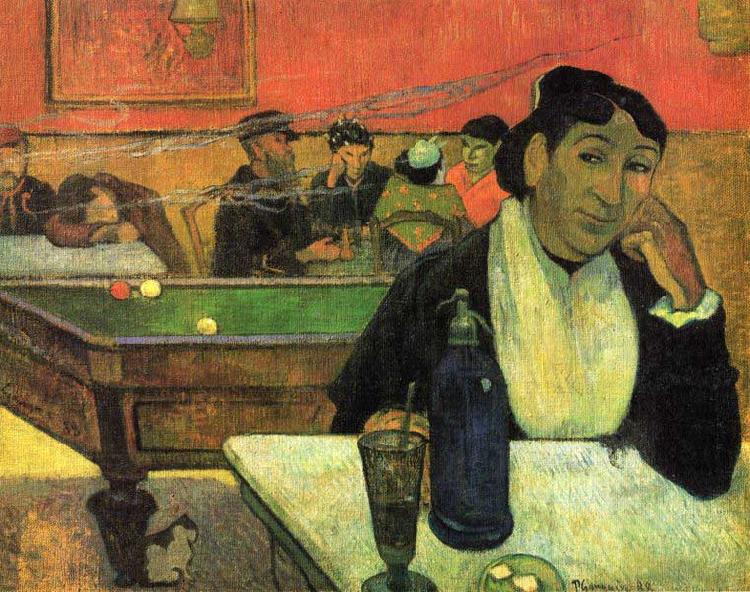 Paul Gauguin Night Cafe at Arles oil painting image